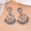 Noor Oxidized Silver Danglers | Silver, Silver, Earrings